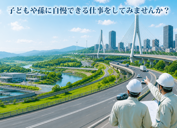 子どもや孫にも伝えられる仕事です